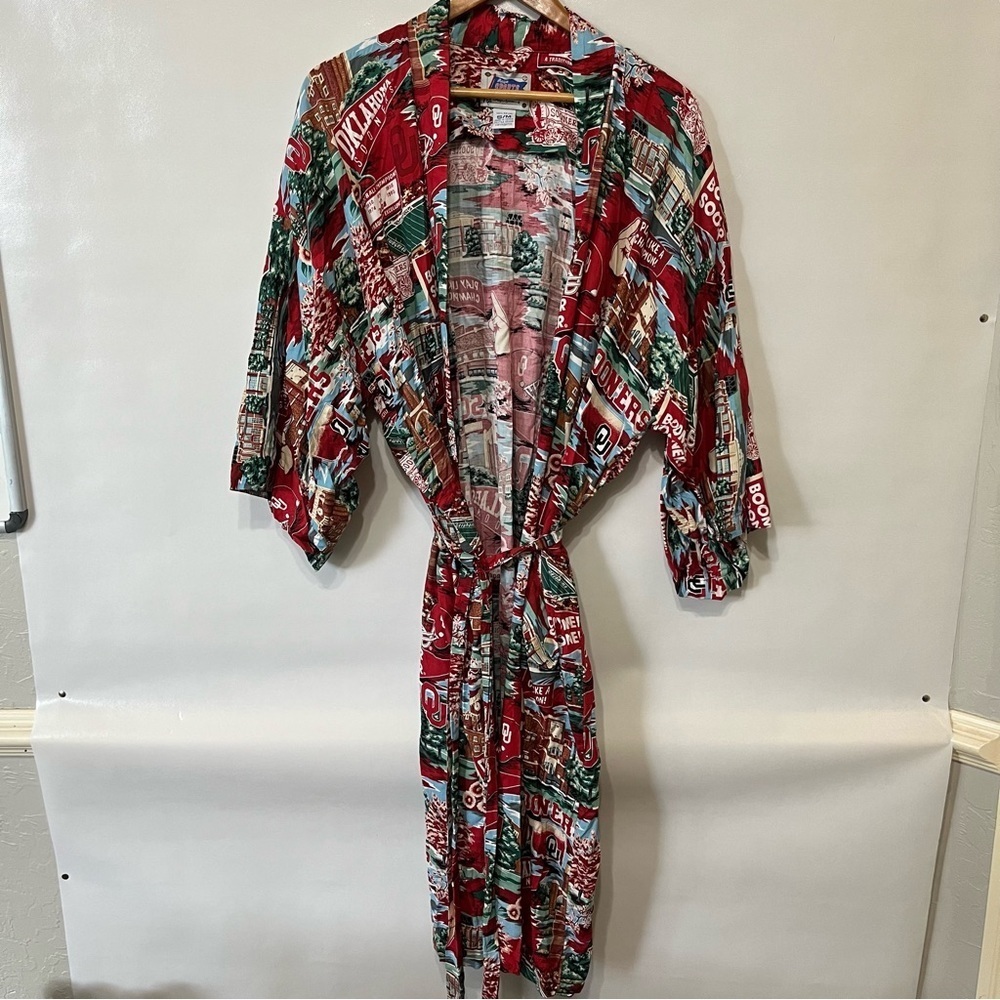 Reyn Spooner Sports OU Robe Sleepwear